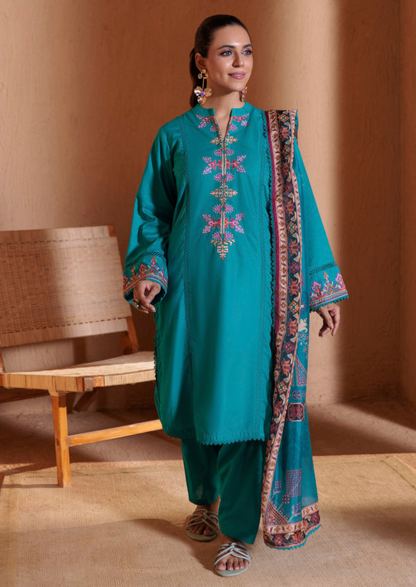 Teal-Cambric-3 Piece (WPS25DE3030)