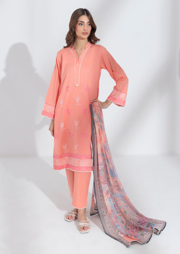 Peach-Cambric-3 Piece (WPS25DE3044)