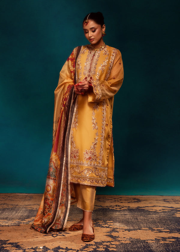 Mustard-Dyed-3 Piece (WPS25FE3010)