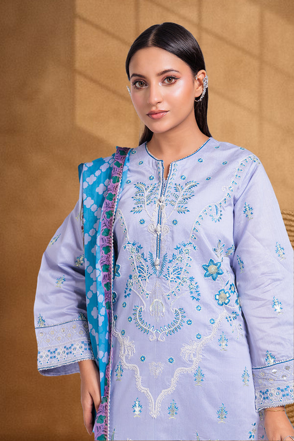 Lilac-Cotton Net-3 Piece (WPS25FE3043)