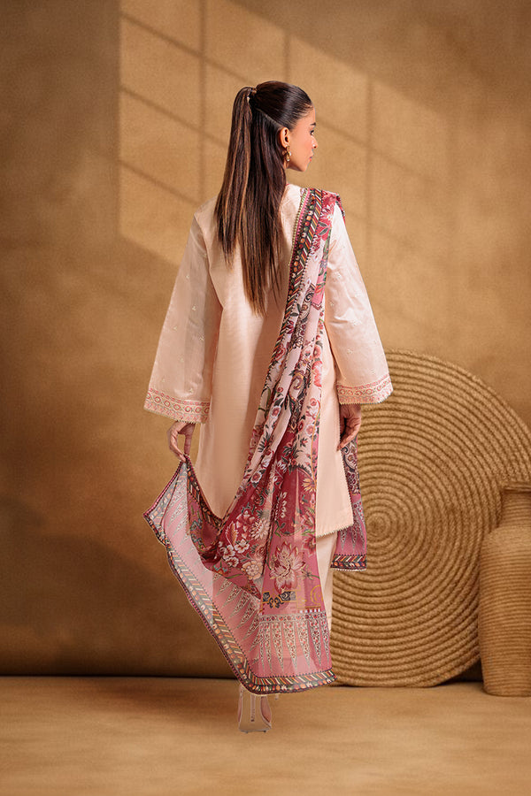 Peach-Cotton Net-3 Piece (WPS25FE3046)