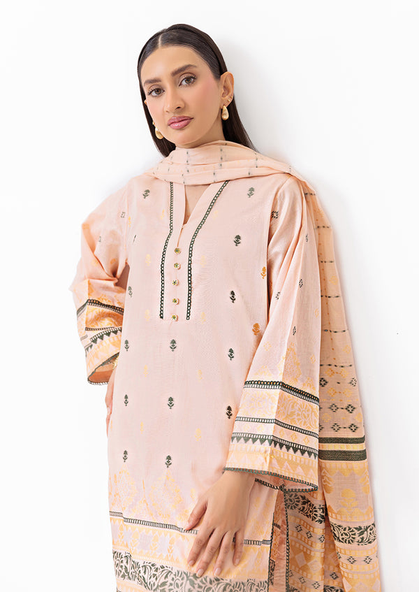 Peach-Jacquard-3 Piece (WPS25JD3012)