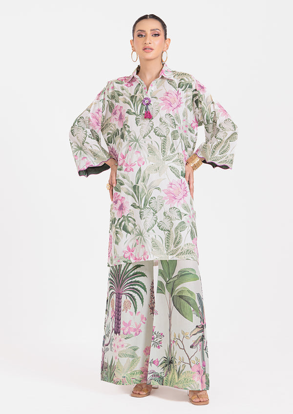 L-Green-Cambric-2 Piece (WPS25P2025)