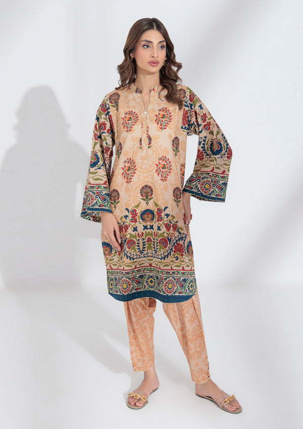 Beige-Viscose-2 Piece (WPS25P2P049)