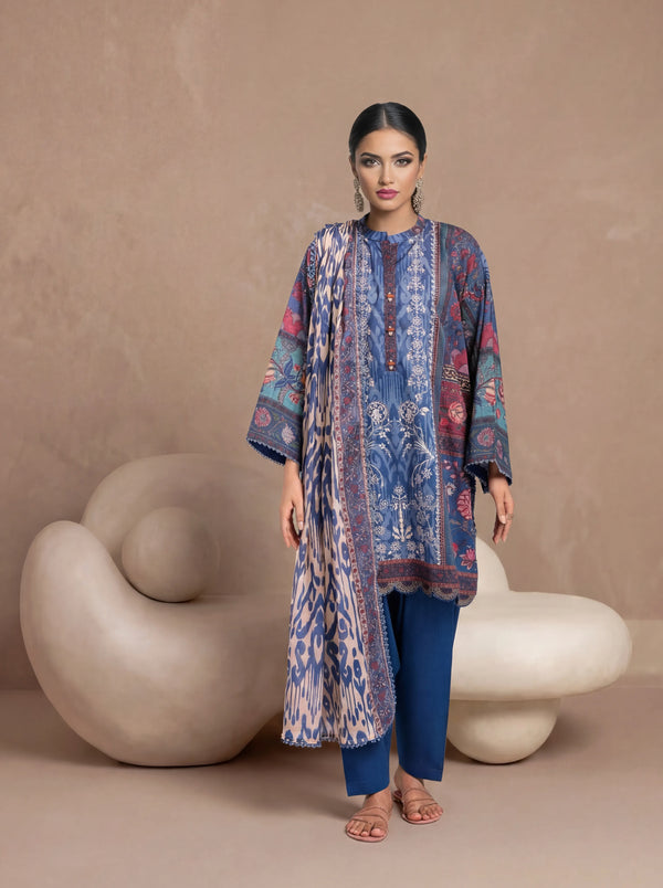 Blue-Lawn-3 Piece (WPS25P3077)