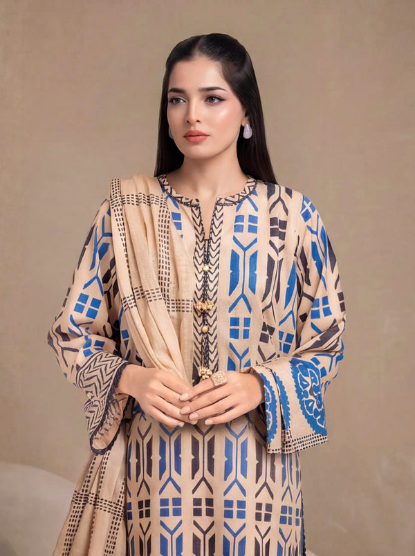Beige-Cambric-3 Piece (WPS25P3079)