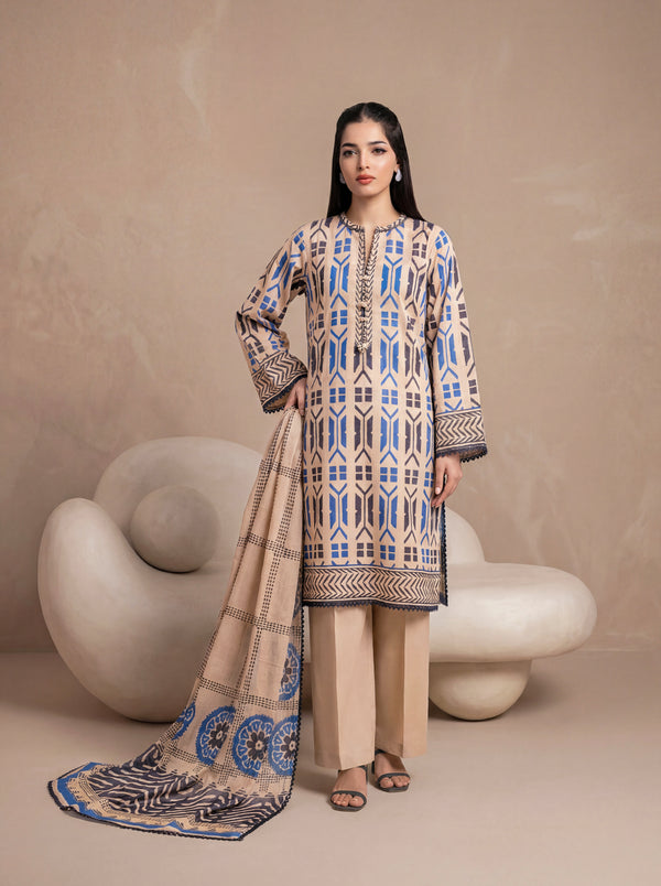 Beige-Cambric-3 Piece (WPS25P3079)