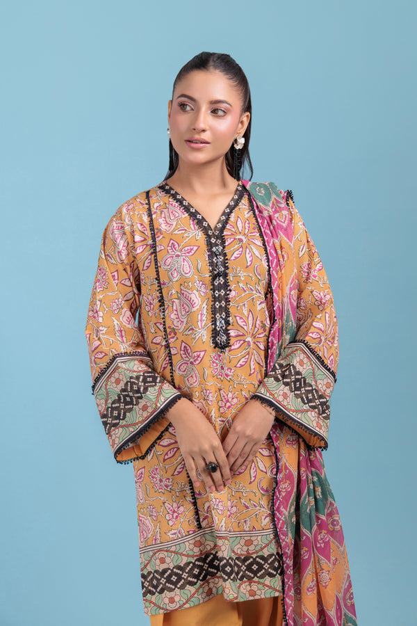 Ochre-Cambric-3 Piece (WPS25P3094)