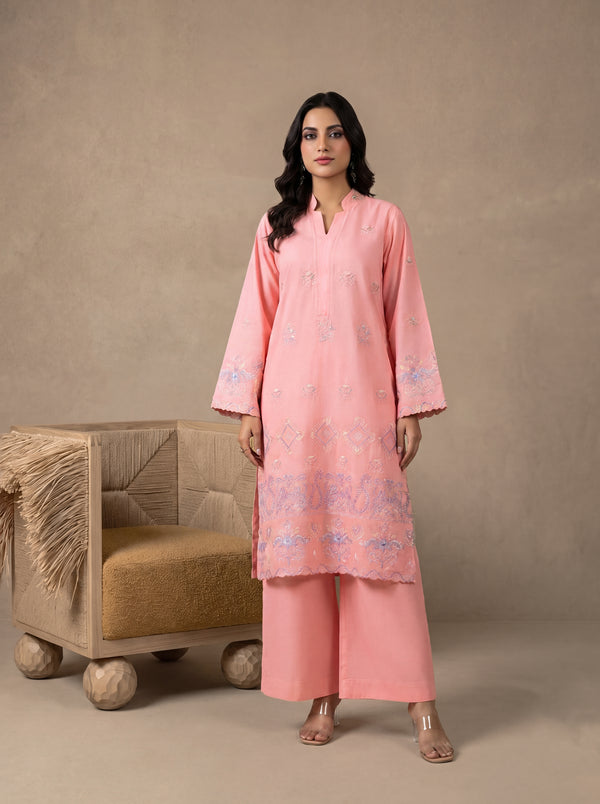 Pink-Cambric-2 Piece (WPS25SE2033)