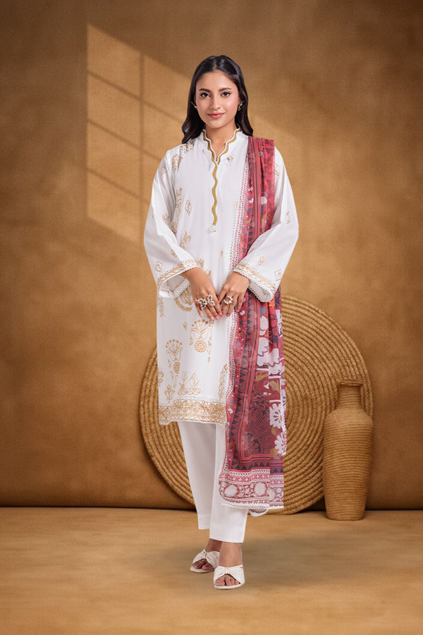 White-Cambric-3 Piece (WPS25SE3085)