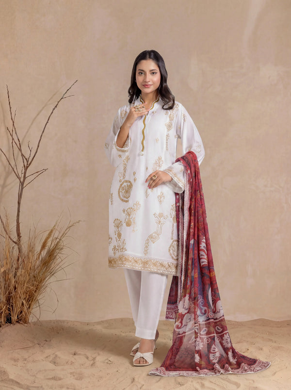 White-Cambric-3 Piece (WPS25SE3085)