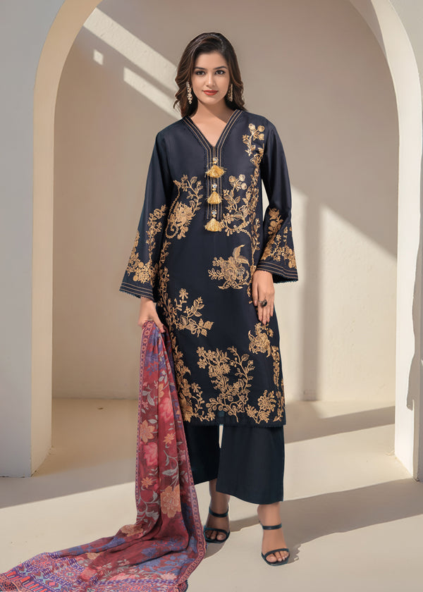 Black-Cambric-3 Piece (WPS25SE3087)