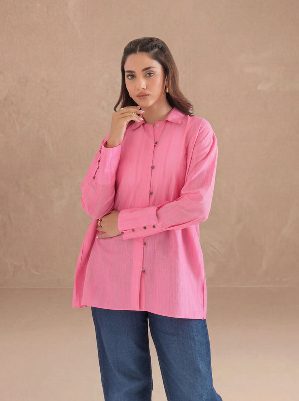 L-Pink-Jacquard-1 Piece (WPS25SL1003)