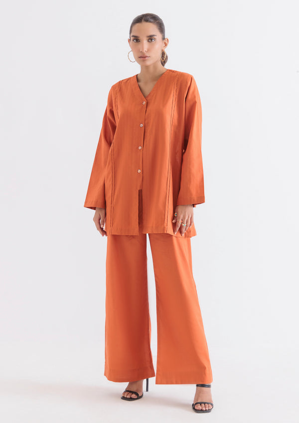 Brown-Jacquard-2 Piece (WPS25SL2006)
