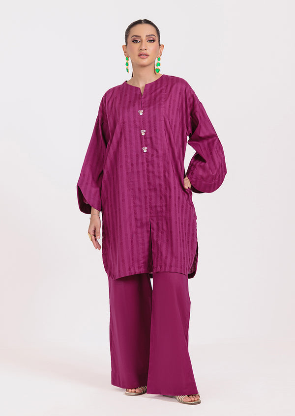 Purple-Jacquard-2 Piece (WPS25SL2022)
