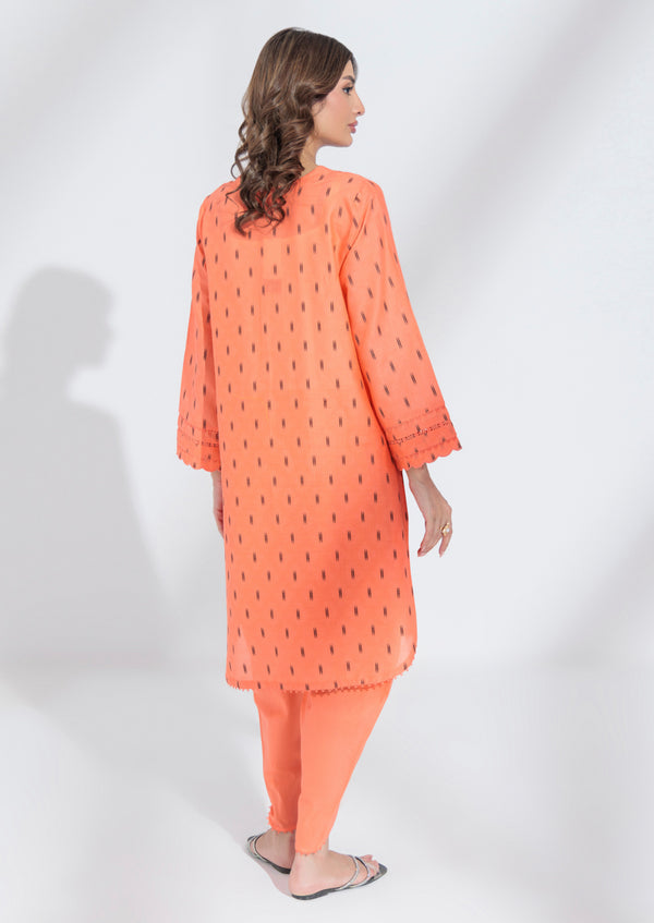 Salmon-Jacquard-2 Piece (WPS25SL2P023)