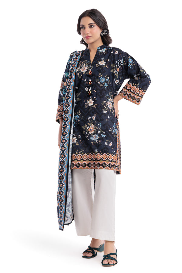 Blue-Slub-2 Piece (WPSDPBW25B9O16)