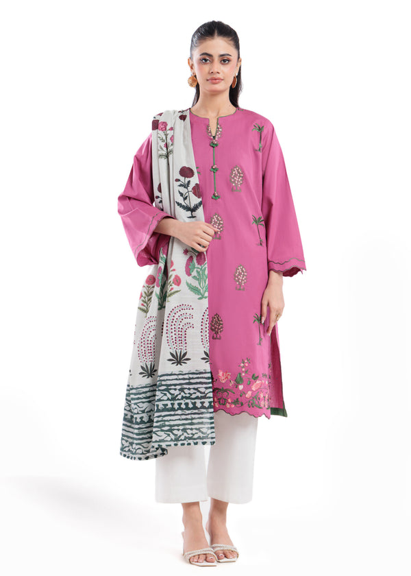 Magenta-Dyed Cambric-2 Piece (WPSDSBW25B11D33)