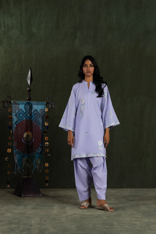 Lilac-Cambric-2 Piece (WPSTSBW25B1J17)