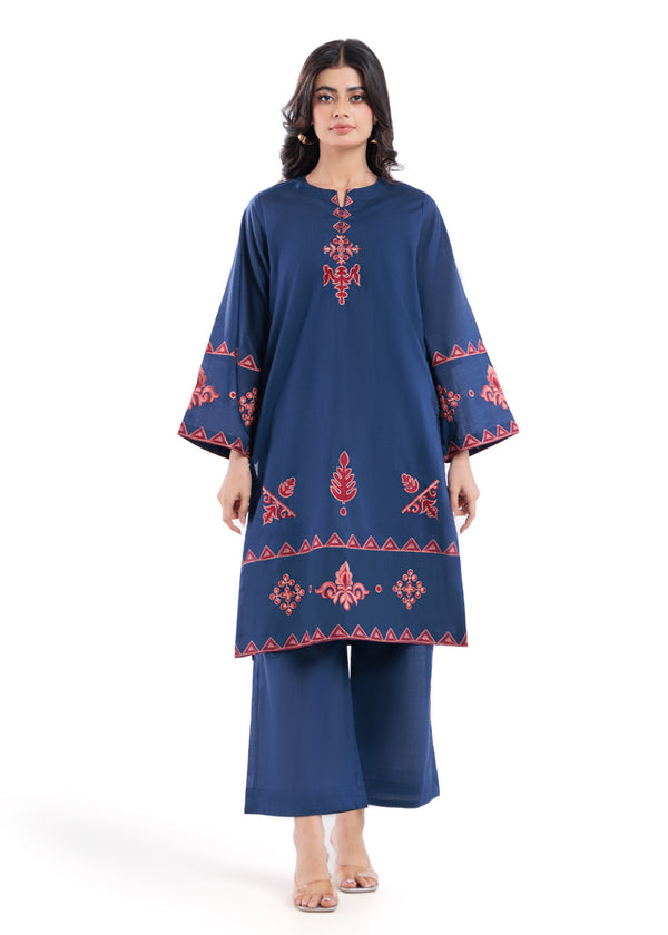 Blue-Dyed-Slub-2 Piece (WPSTSBW25B9O40)