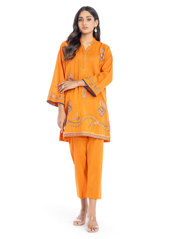 Orange-Slub-2 Piece (WPSTSBW25B9O41)