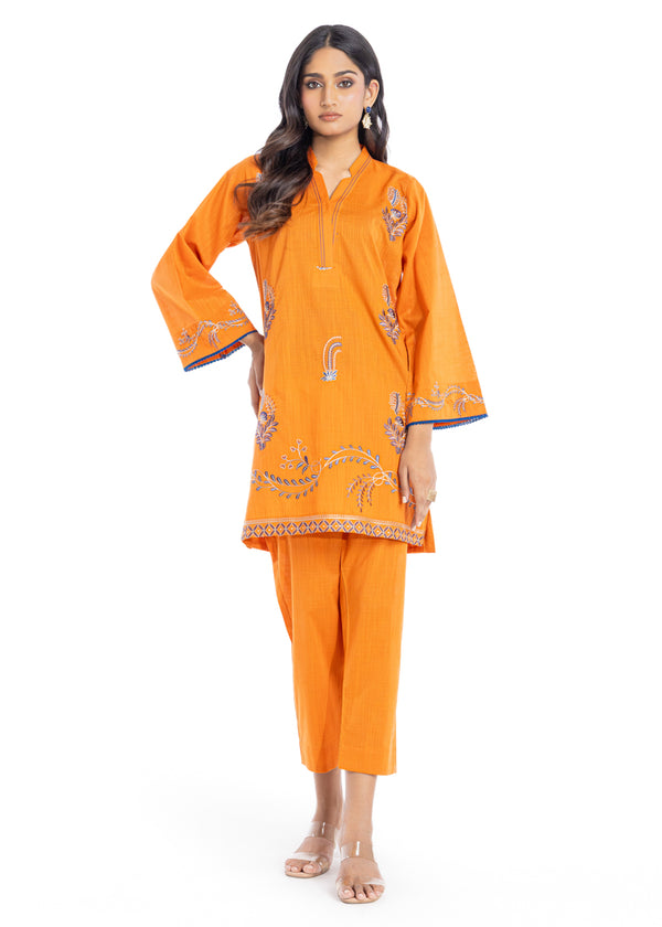 Orange-Slub-2 Piece (WPSTSBW25B9O41)