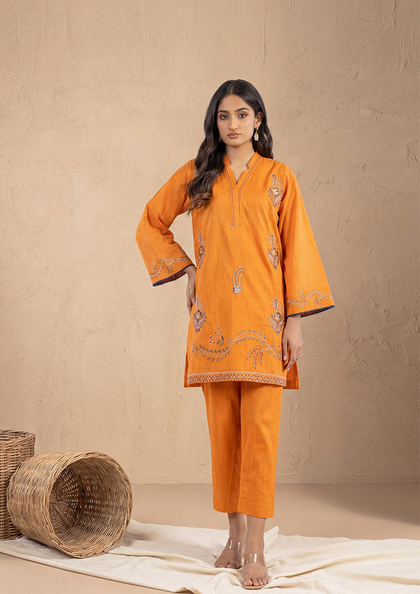 Orange-Slub-2 Piece (WPSTSBW25B9O41)