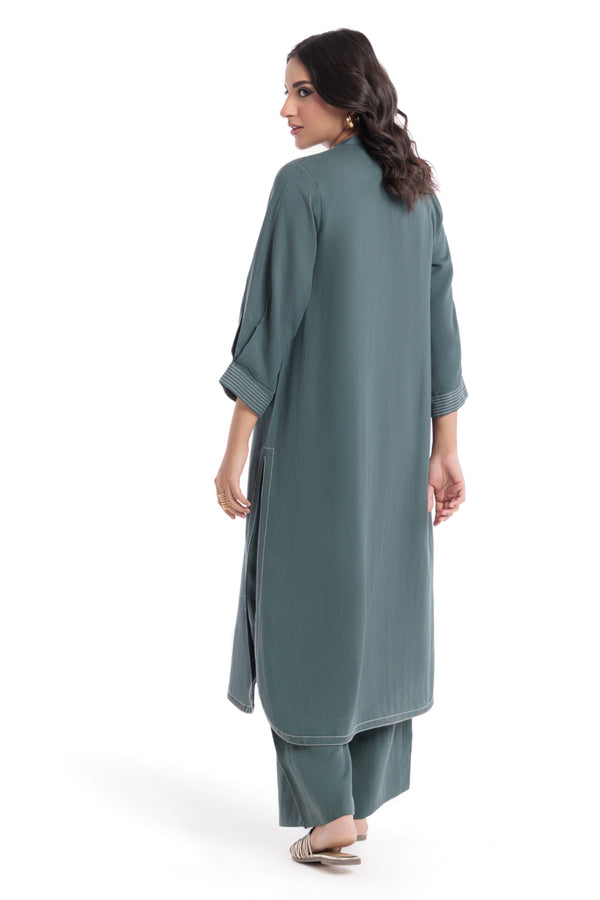 D-Green-Flannel-2 Piece (WPSTSBW25HR10N8)