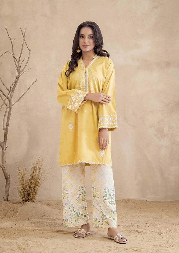 L-Yellow-Jacquard-2 Piece (WPSTSSW25S10N5)