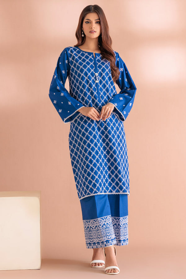 BLUE-KHADDAR-2 PIECE (WS1232P08)