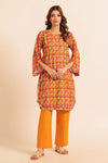 ORANGE-KHADDAR-2 PIECE (WS1242P03)