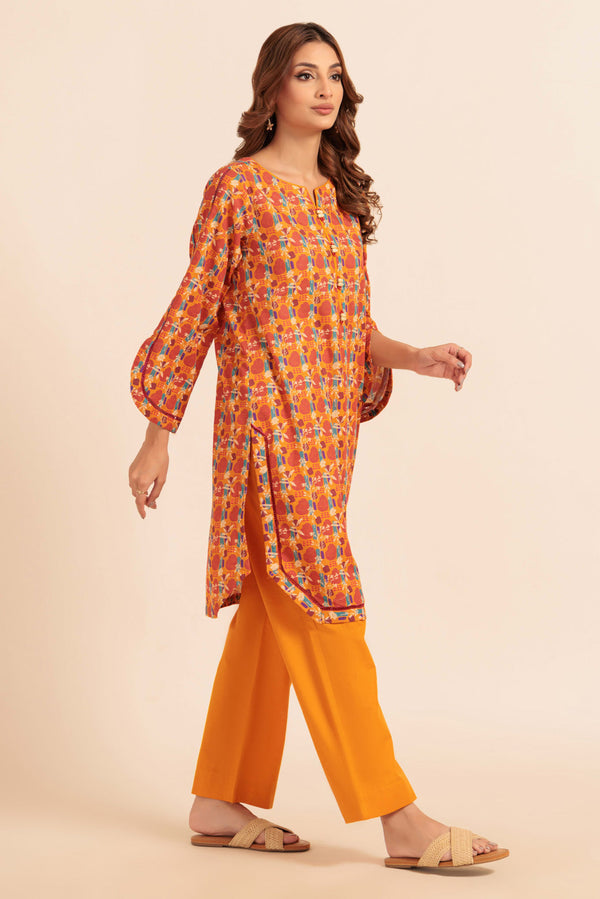 ORANGE-KHADDAR-2 PIECE (WS1242P03)