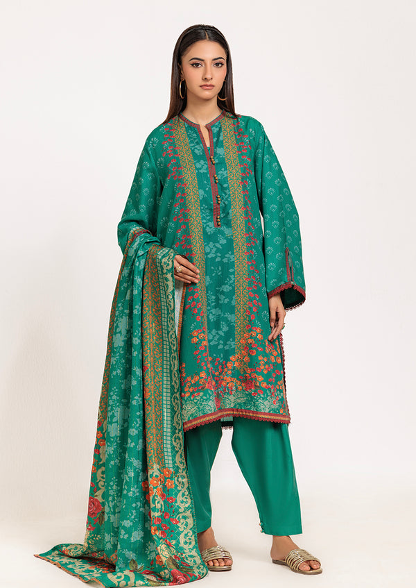 GREEN-VISCOSE-3 PIECE (WS1243P10)