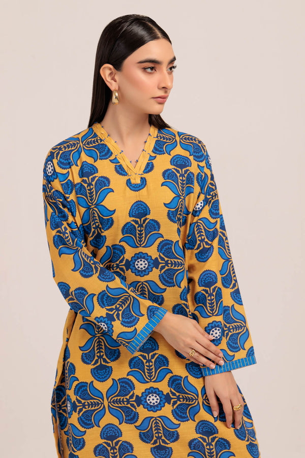 YELLOW-KHADDAR-2 PIECE (WS2242P04)