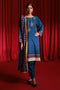 BLUE-KHADDAR-3 PIECE (WS2243P02)