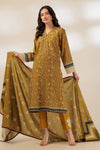 OLIVE-KHADDAR-3 PIECE (WS2243P04)