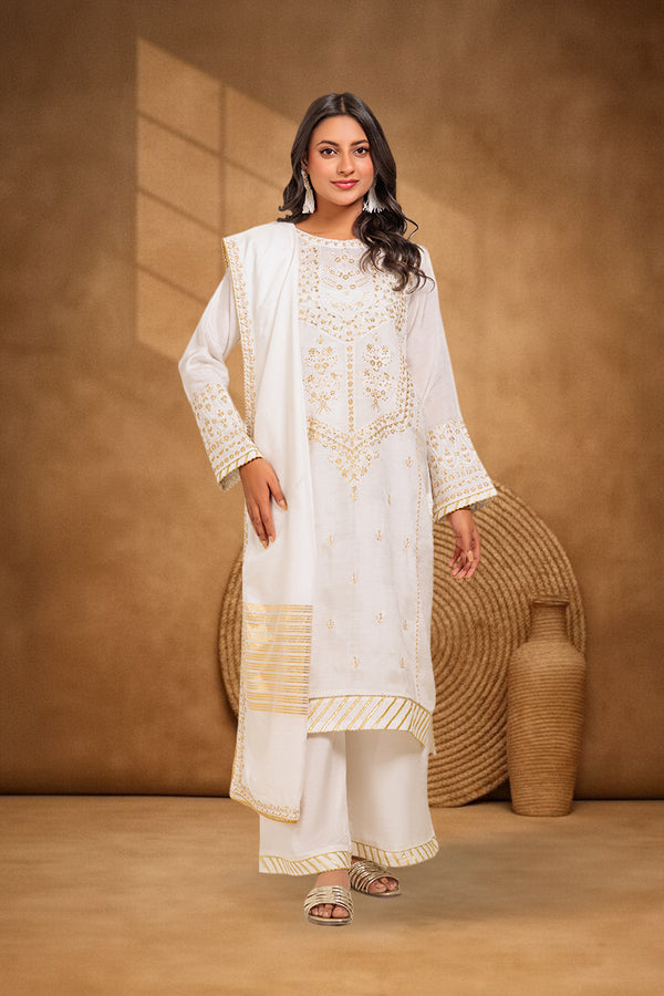 WHITE-SILK-3 PIECE (WS5243P05)