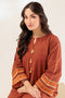 BROWN-JACQUARD-2 PIECE (WS6232P29)