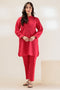 RED-JACQUARD-2 PIECE (WS6232P37)