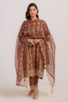 BROWN-KHADDAR-3 PIECE (WS6243P17)