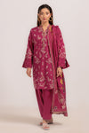 MAROON-KHADDAR-3 PIECE (WS6243P44)