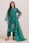 TEAL-KHADDAR-3 PIECE (WS6243P55)