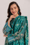 TEAL-KHADDAR-3 PIECE (WS6243P55)