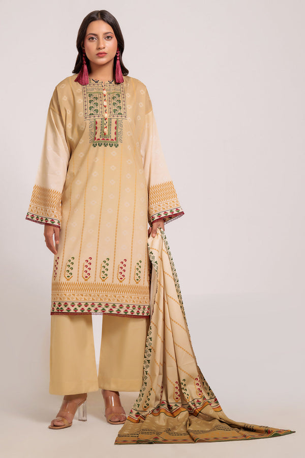 BEIGE-VISCOSE-3 PIECE (WS6243P67)