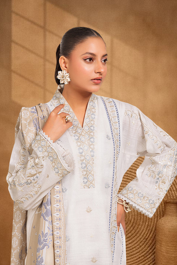 WHITE-CROSS HATCH-3 PIECE (WS6243P68)