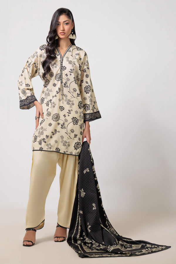 BEIGE-VISCOSE-3 PIECE (WS6243P74)