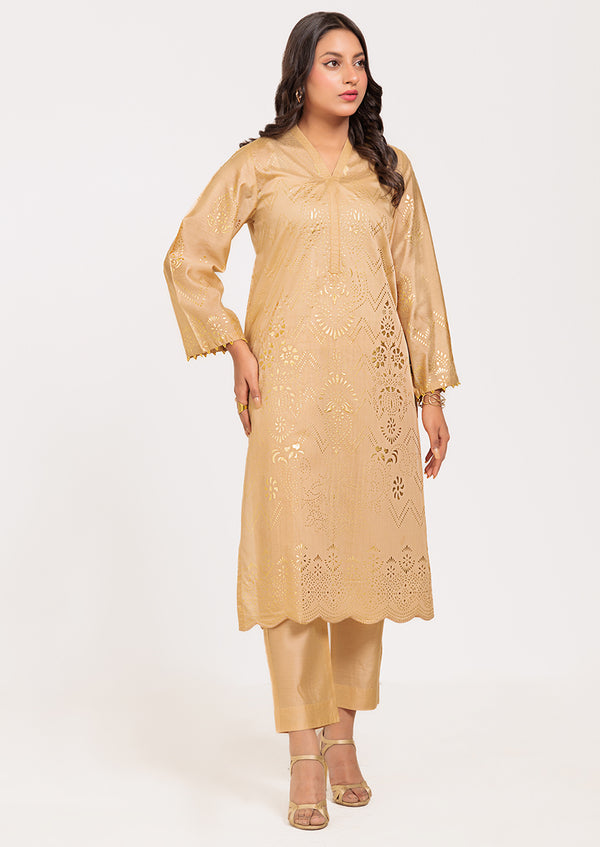 BEIGE-VISCOSE-2 PIECE (WS7242P17)