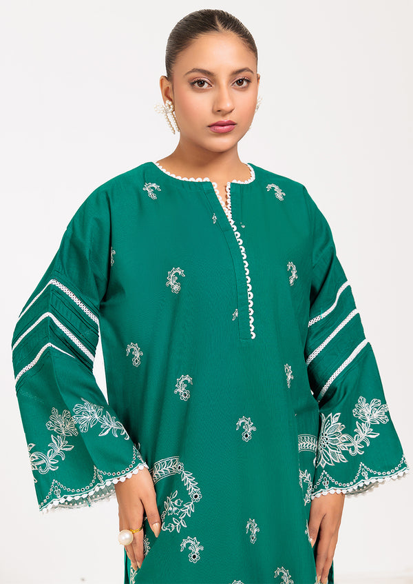 GREEN-KHADDAR-2 PIECE (WS7242P19)
