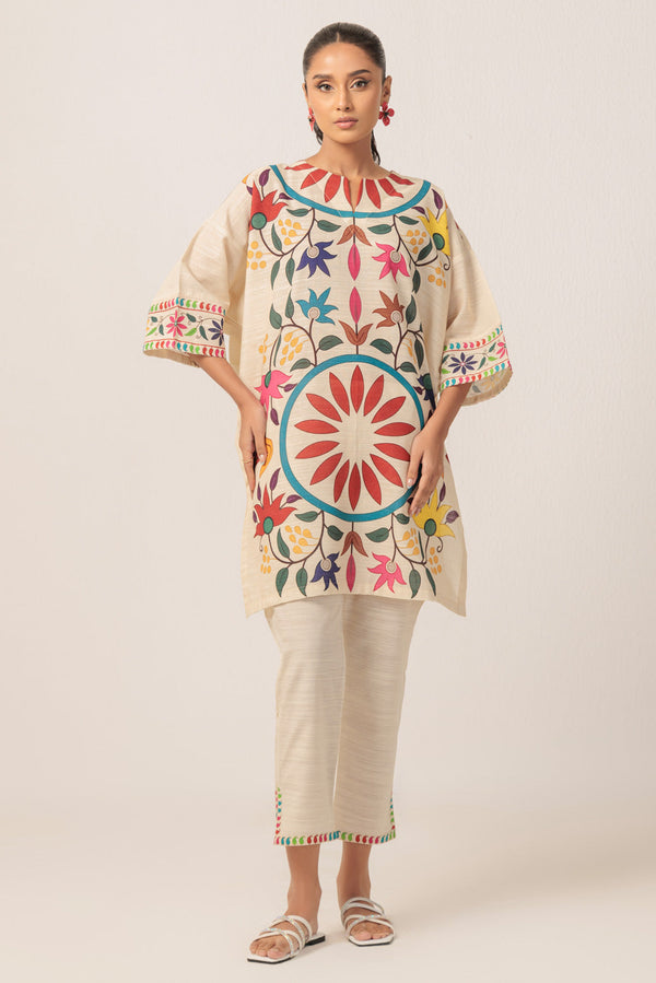 BEIGE-KHADDAR-2 PIECE (WS7242P21)