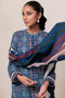 BLUE-KHADDAR-3 PIECE (WS7243P15)